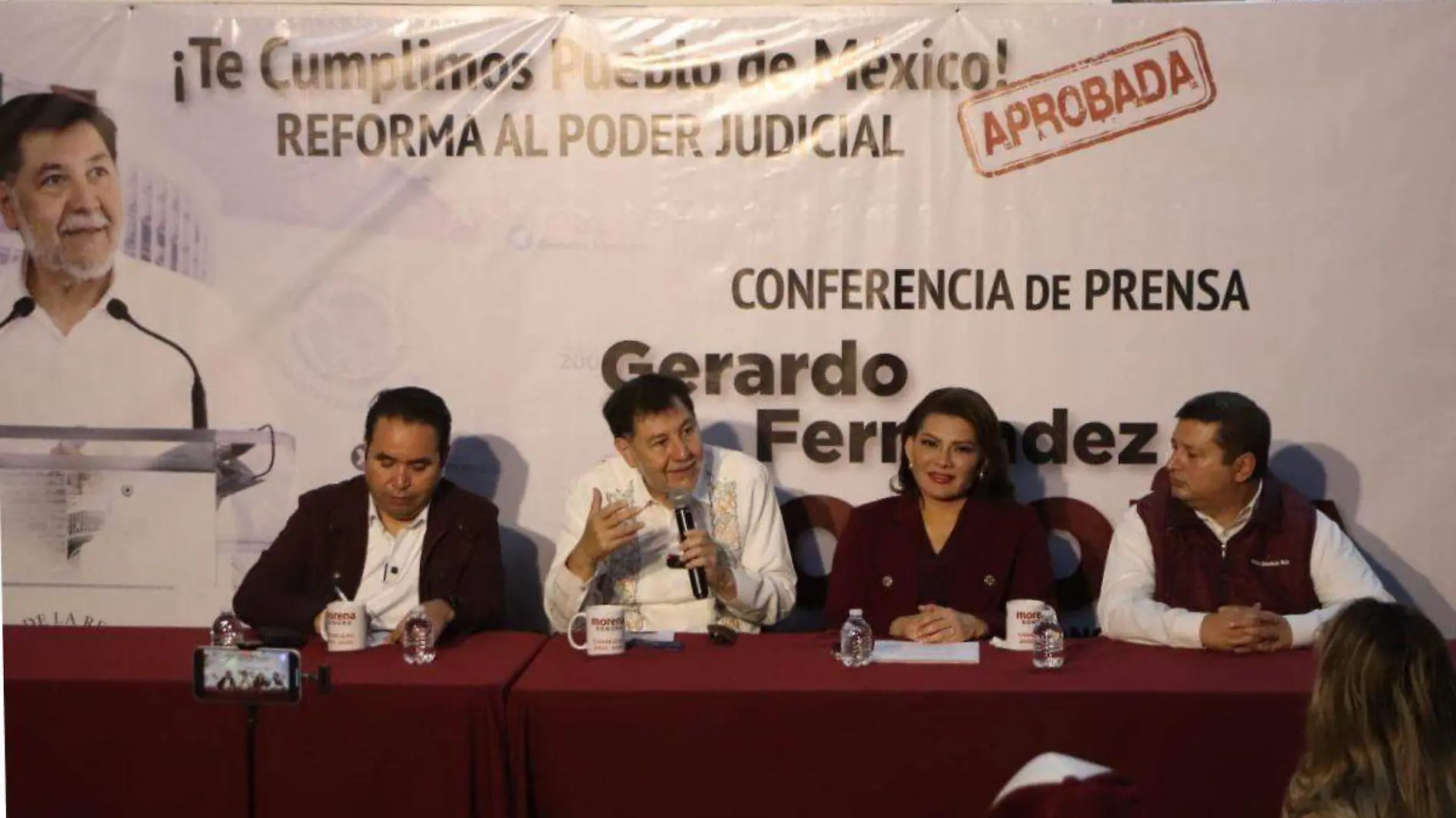 Destacan avances de la reforma judicial y la elección de jueces en 2025